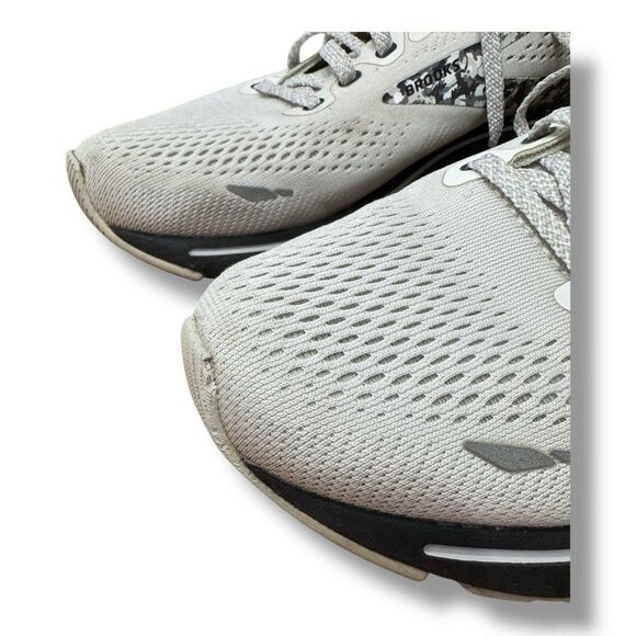 Brooks Ghost 15 Running Sneakers Shoes White Ebony Oyster Activewear Women’s 9 - Picture 10 of 10